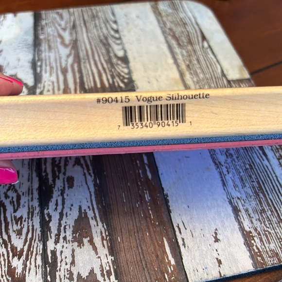 Stamps Happen, Inc. Art France Stamper Vogue Silhouette Dress On